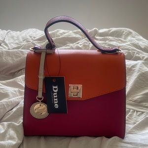 Dune orange and pink pocketbook
